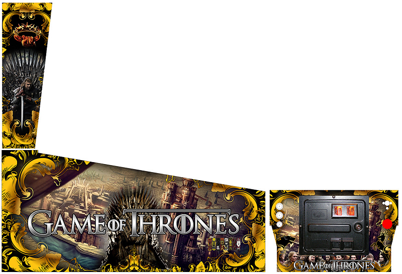 Virtual Pinball U.S.A Game of Thrones-Pinball Theme